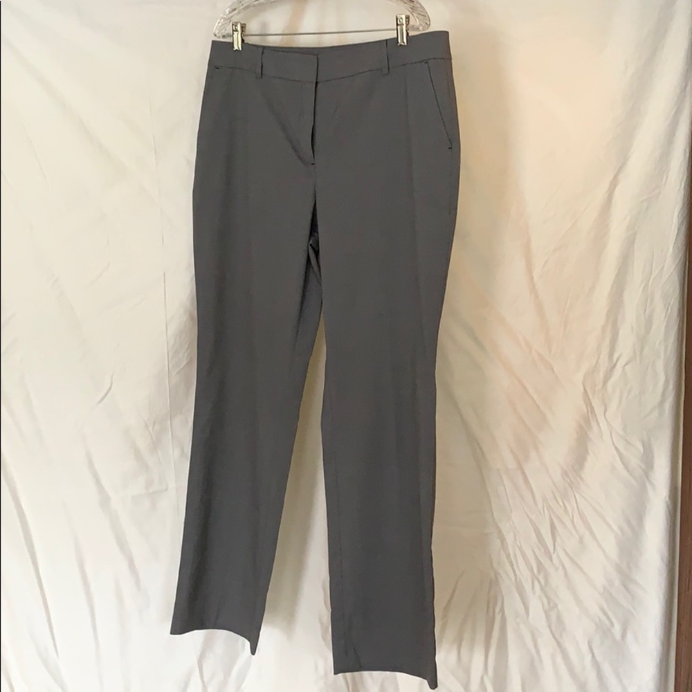 Gray dress pants